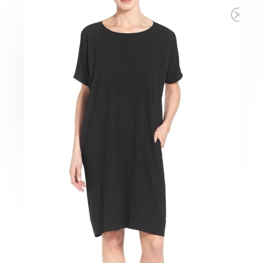 Eileen Fisher 100% Silk Dress